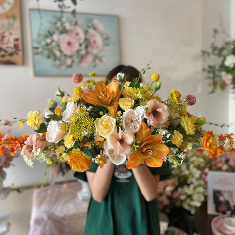  ZDẢI HOA BÀN HỌP BH022 