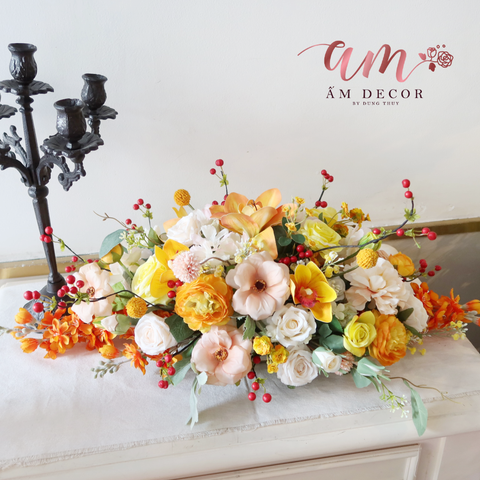  ZDẢI HOA BÀN HỌP BH027 