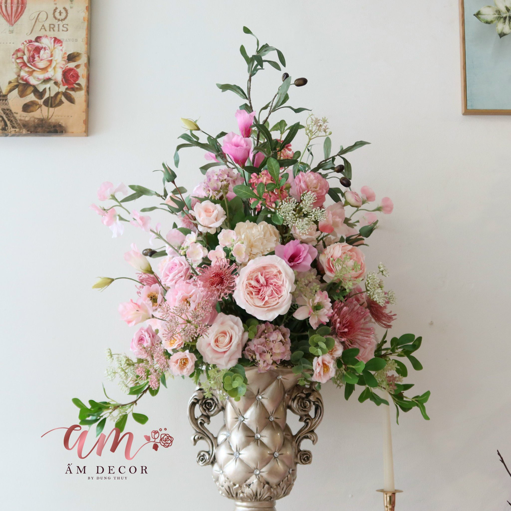 BÌNH HOA CỔ ĐIỂN ROSE SACHET