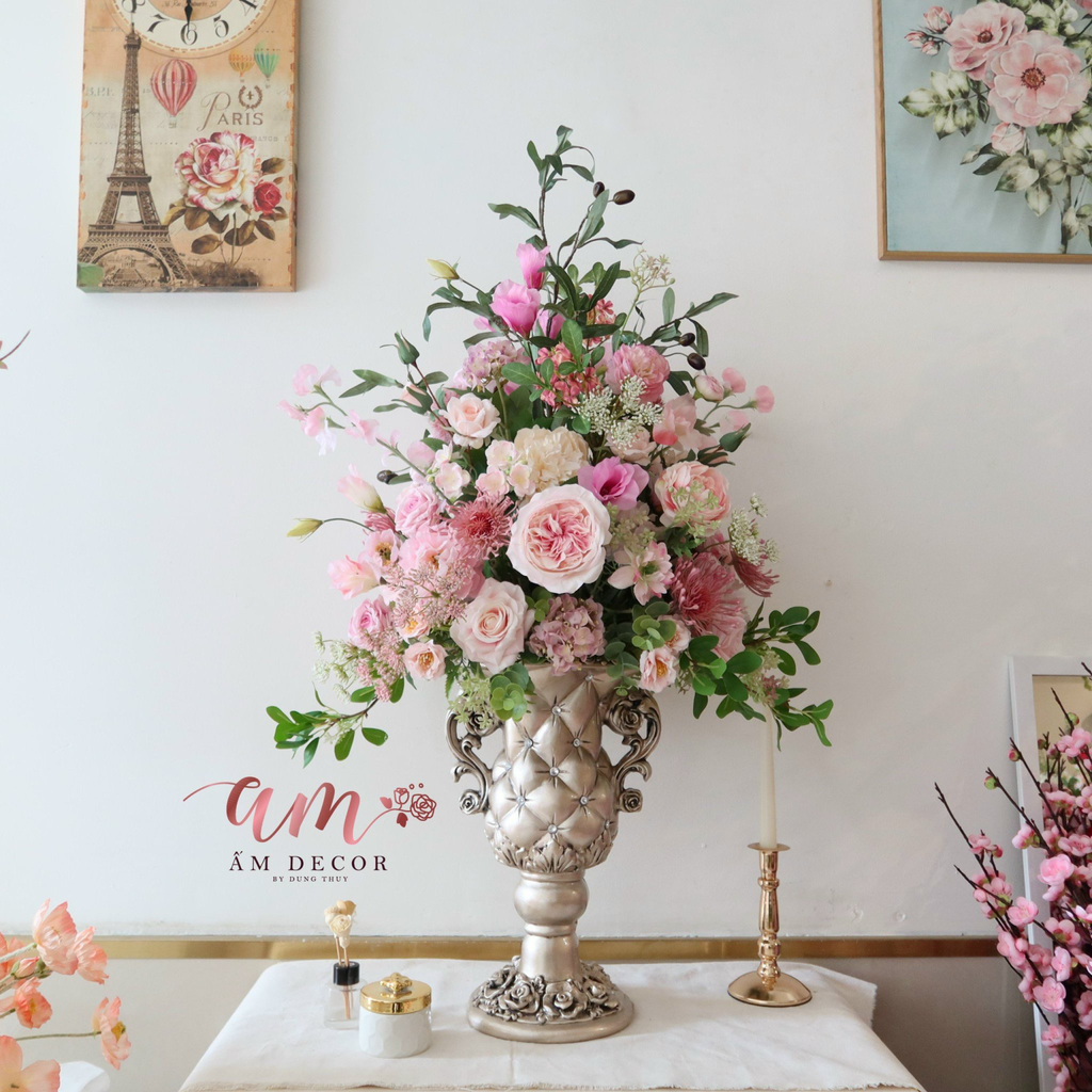 BÌNH HOA CỔ ĐIỂN ROSE SACHET