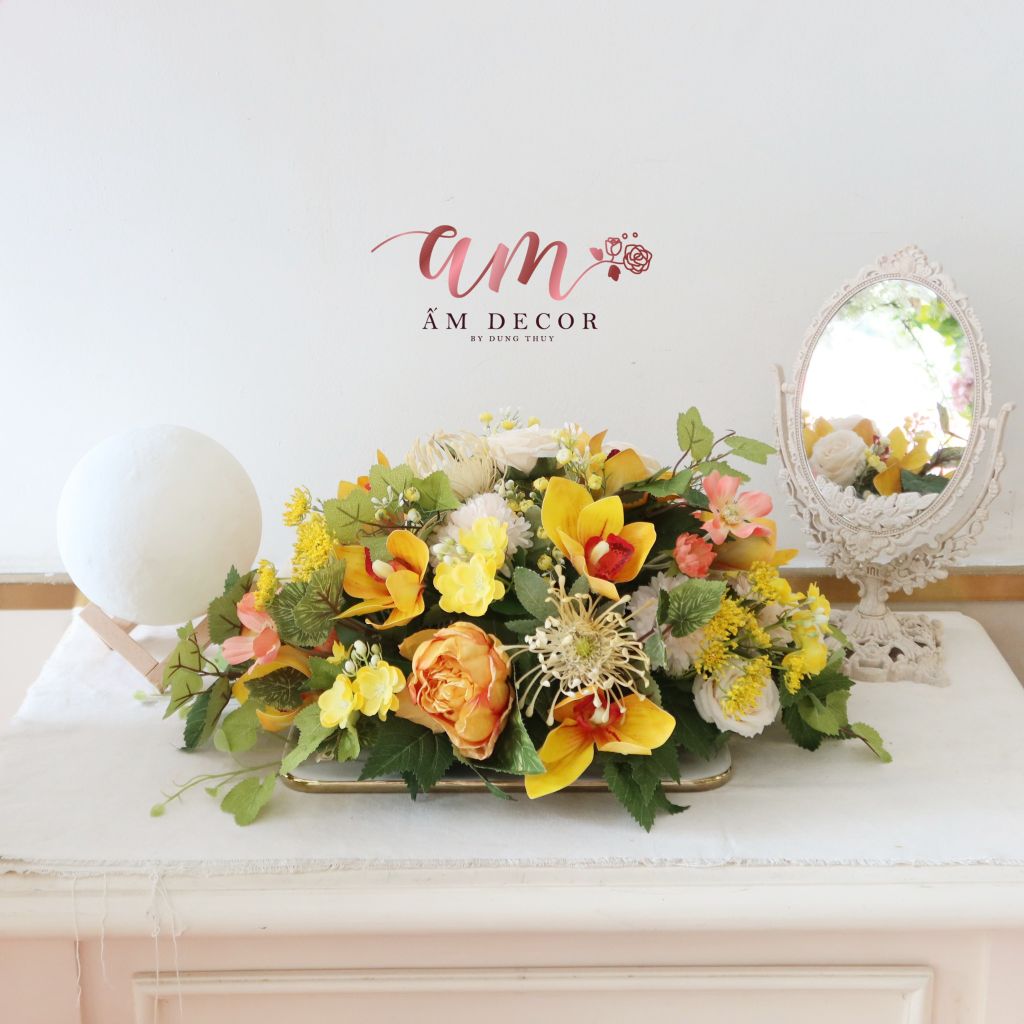 DẢI HOA BÀN HỌP BH032