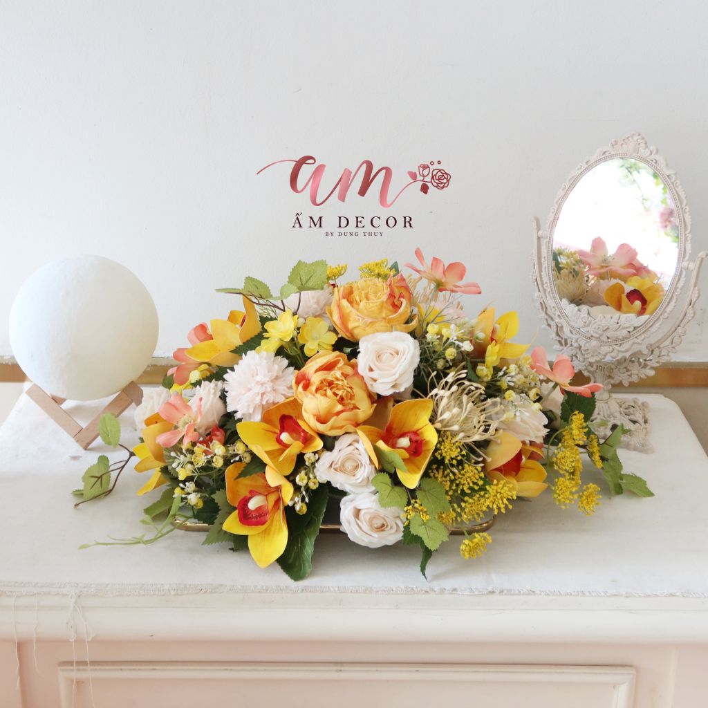 DẢI HOA BÀN HỌP BH032