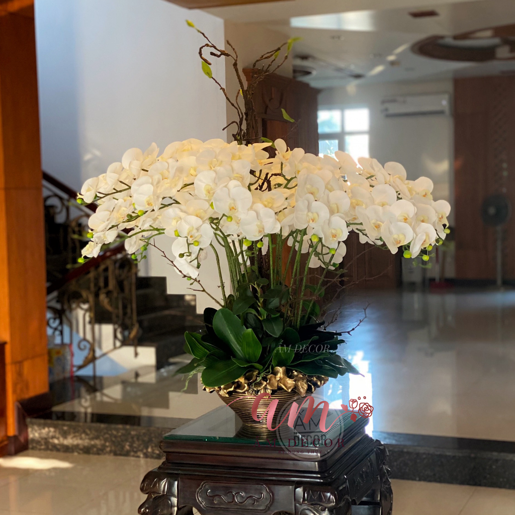WHITE ORCHID ARANGEMENT