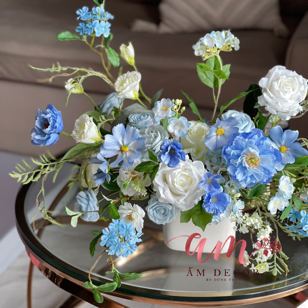 ZCHẬU HOA ARTIC FLORA CLASSICAL ARTIFICIAL