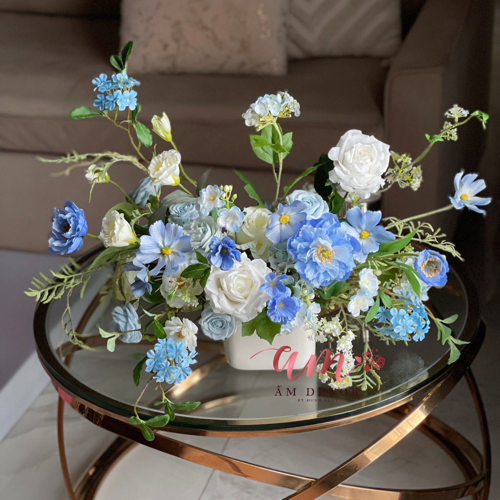 ZCHẬU HOA ARTIC FLORA CLASSICAL ARTIFICIAL