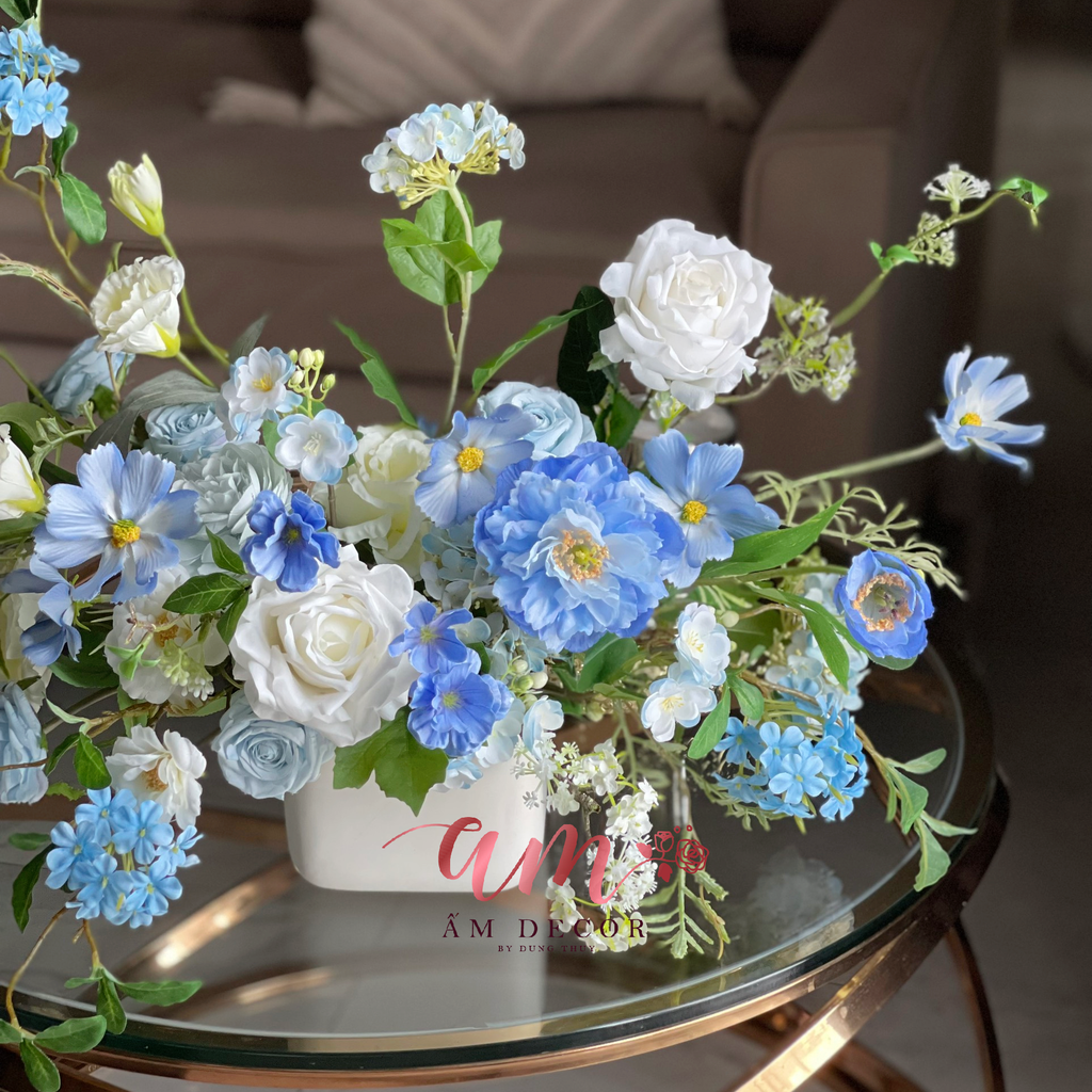 ZCHẬU HOA ARTIC FLORA CLASSICAL ARTIFICIAL