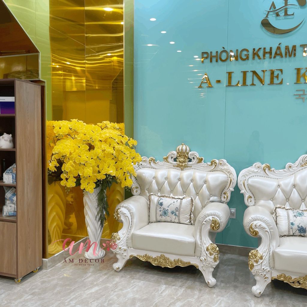 LEMON ORCHID CERAMIC ARRANGEMENT