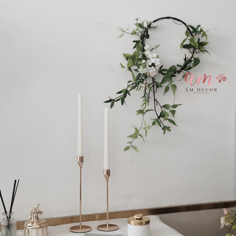  HOA TREO TƯỜNG WHITE SNOWN LADIES 