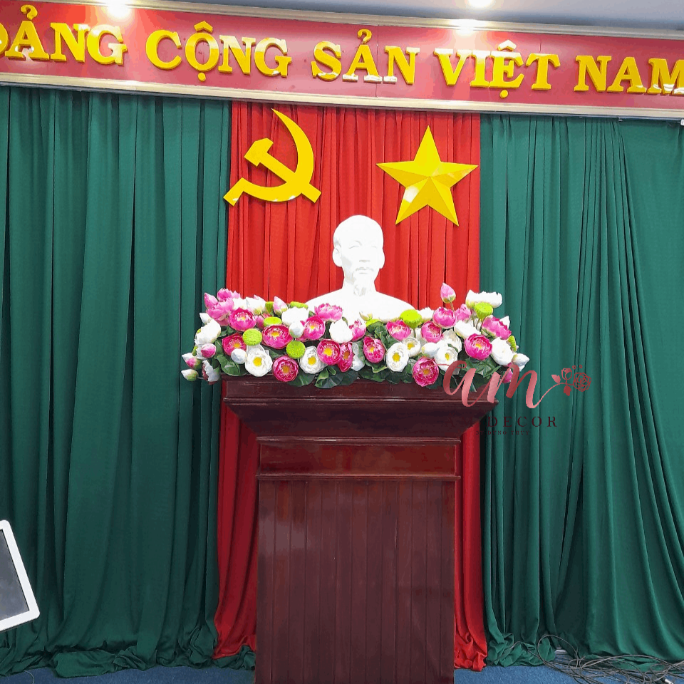 DẢI HOA BỤC BÁC HỒ  BH040