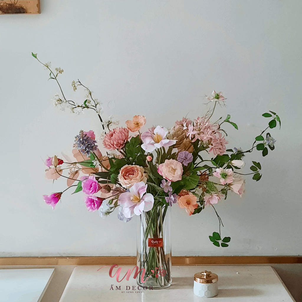 ZBÌNH HOA SARIEN FLORA MIX