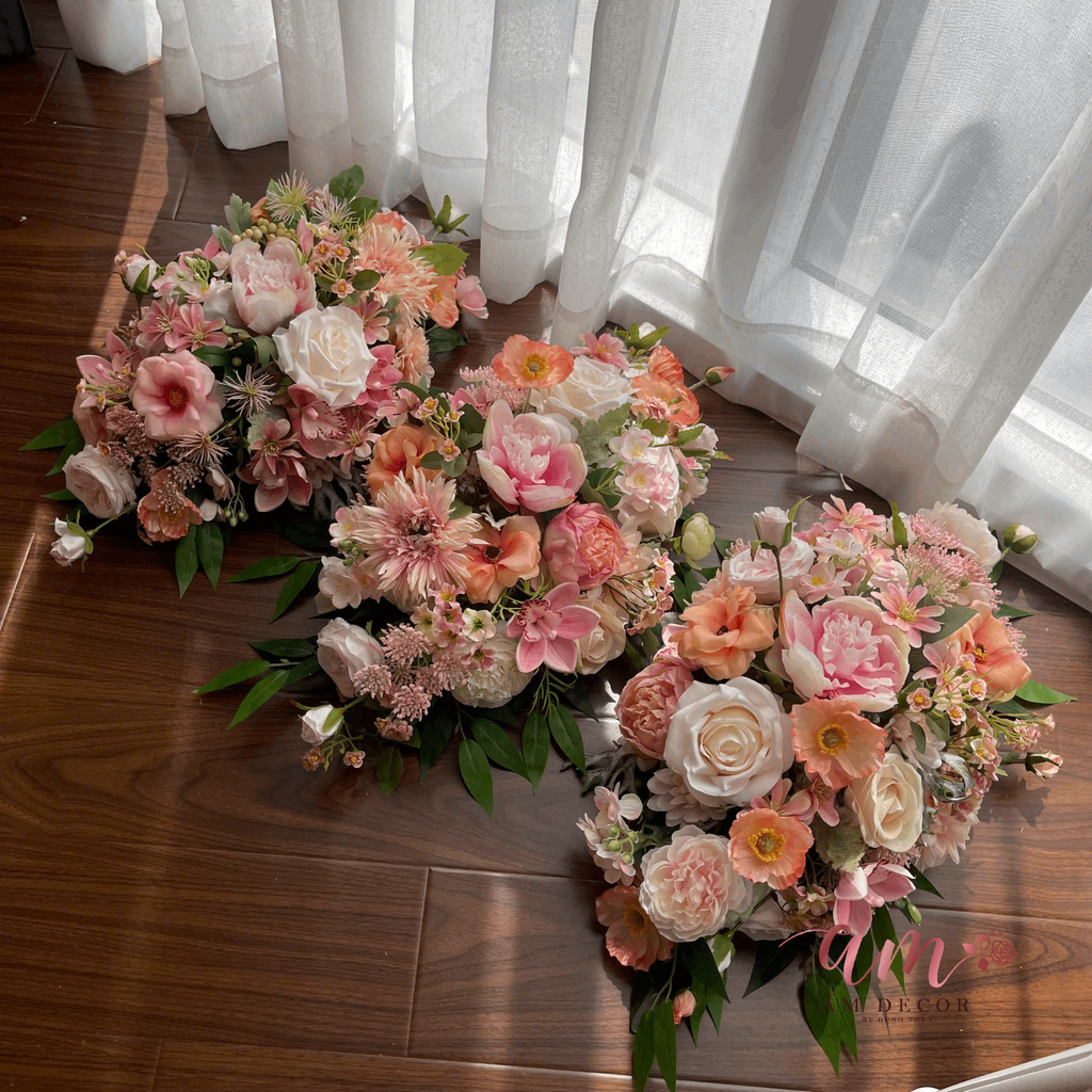 DẢI HOA BÀN HỌP BH043
