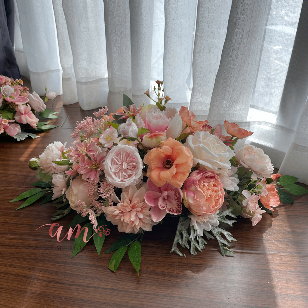 DẢI HOA BÀN HỌP BH043