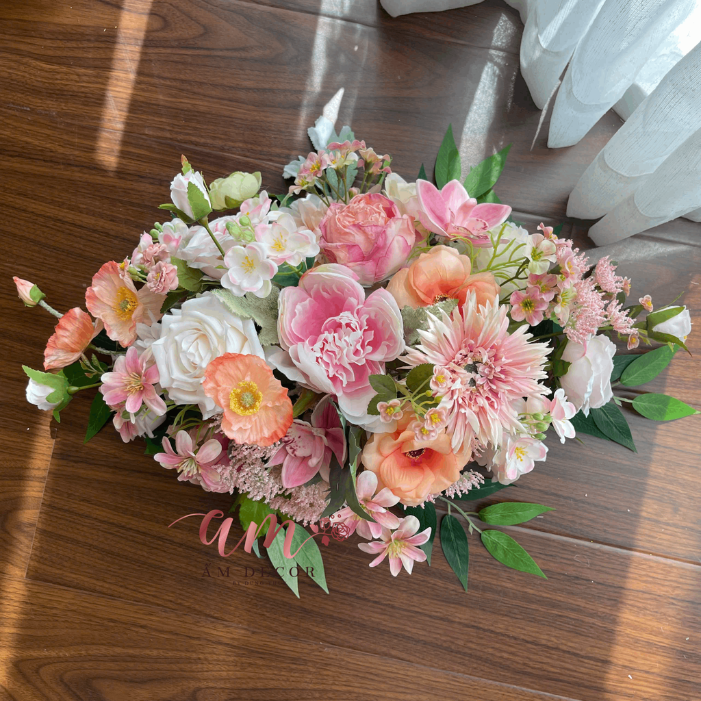 DẢI HOA BÀN HỌP BH043