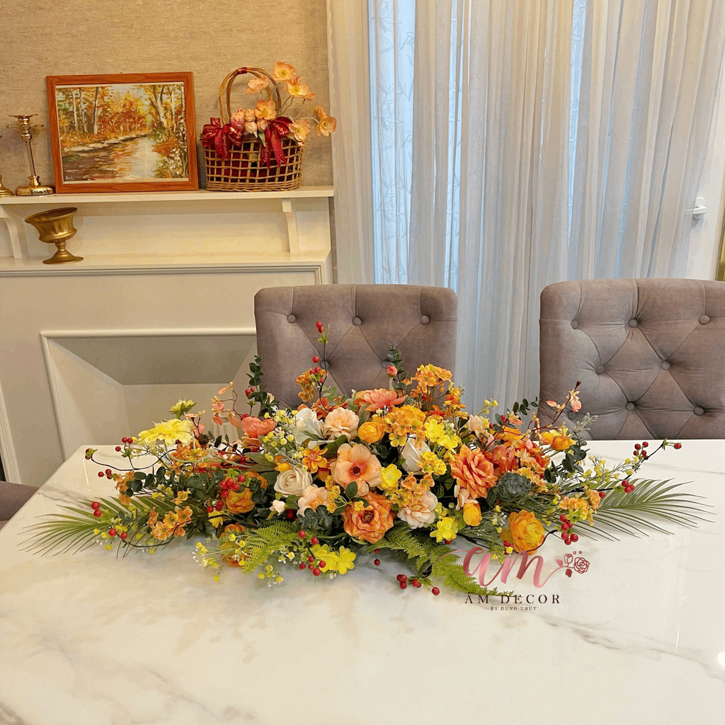 ZDẢI HOA BÀN HỌP BH044