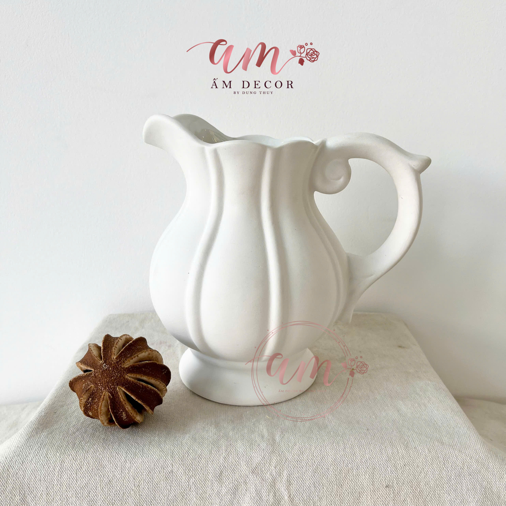 BÌNH SỮA GỐM DECOR PC BẮC ÂU