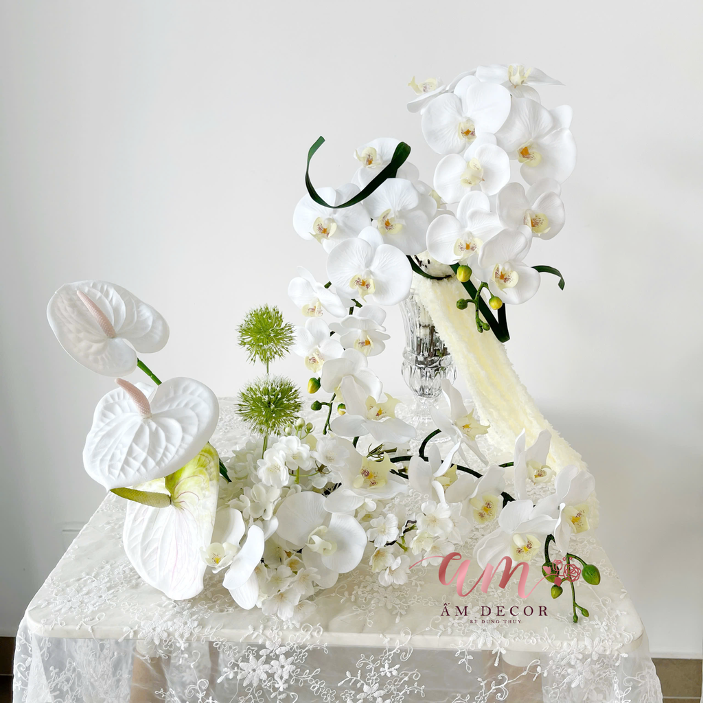 SET HOA DECOR MOON ORCHID