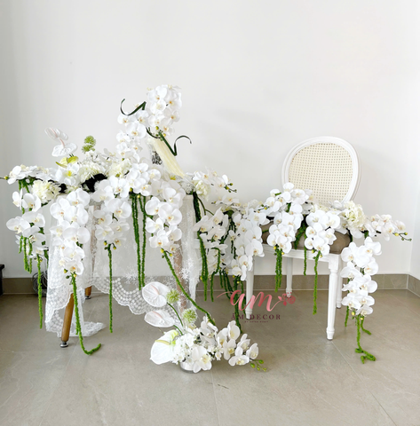  SET HOA DECOR MOON ORCHID 