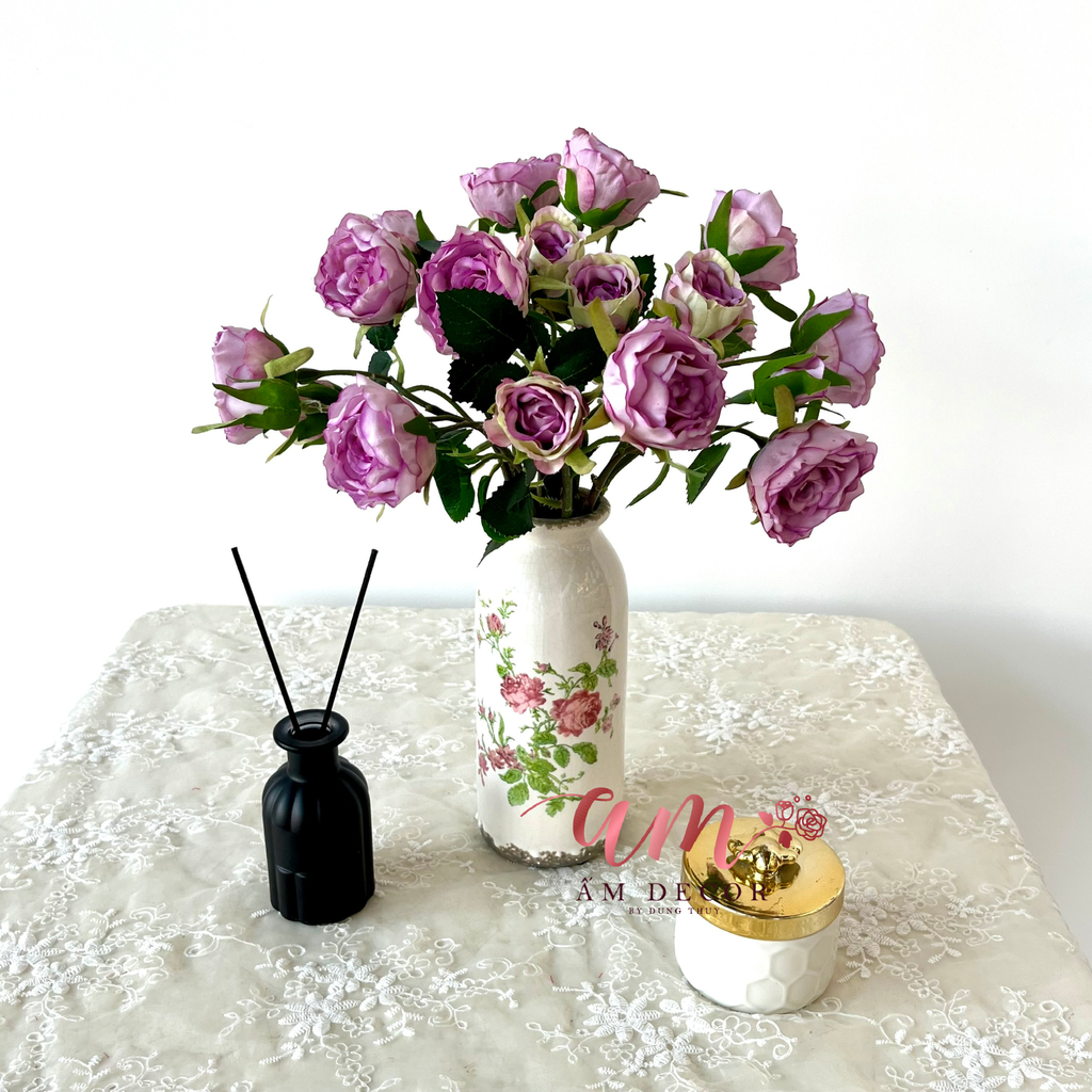 ZLỌ HOA FRANCE ROSE POENY