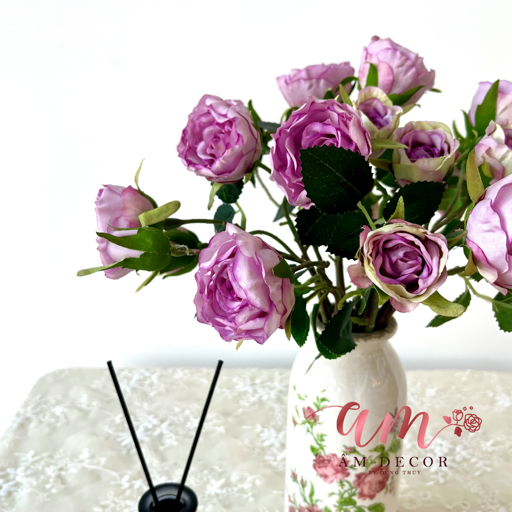 ZLỌ HOA FRANCE ROSE POENY