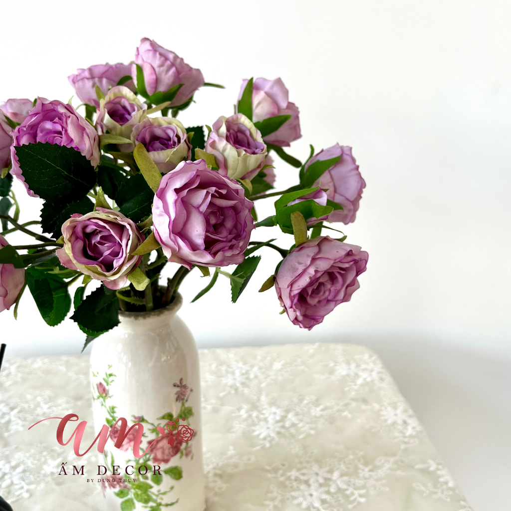 ZLỌ HOA FRANCE ROSE POENY