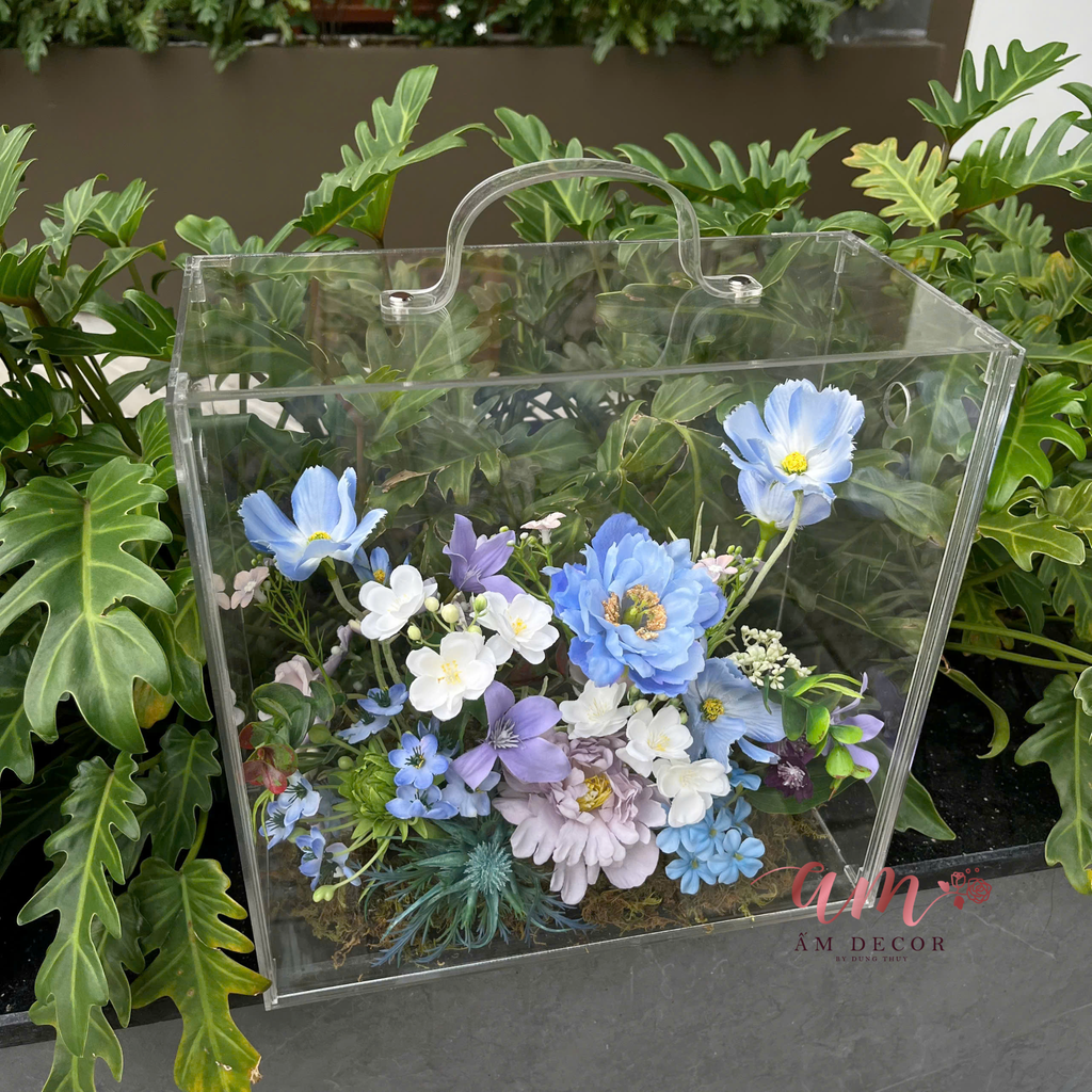 BLUE HIGH FLORA BOX