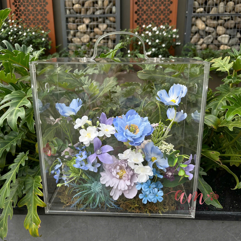 BLUE HIGH FLORA BOX