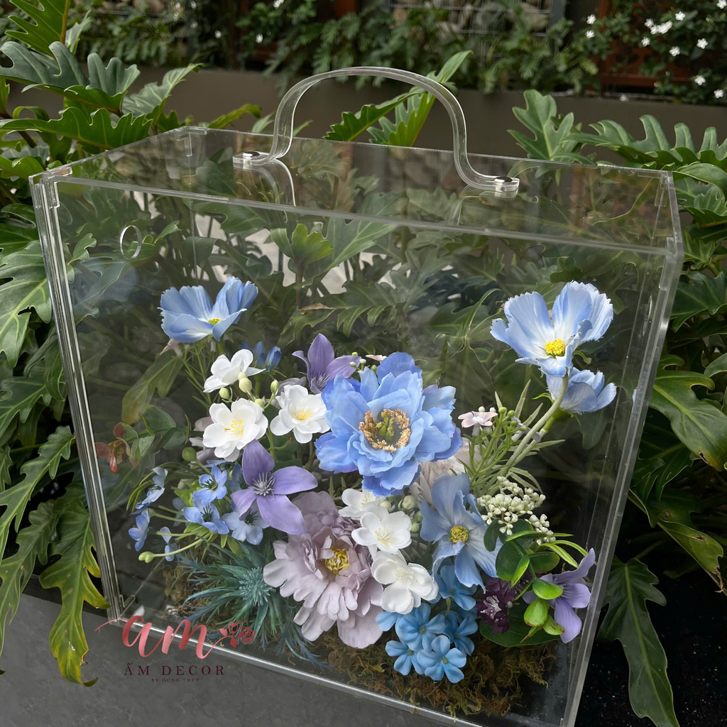 BLUE HIGH FLORA BOX