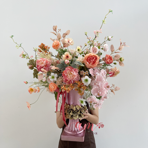  BÌNH HOA BLUSH SERENITY 