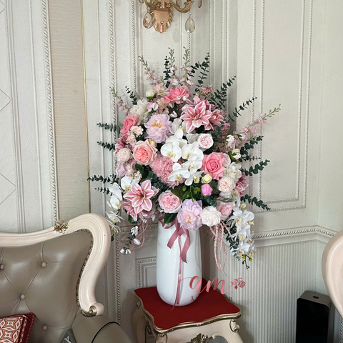  BÌNH HOA BLUSH FLORANCE 