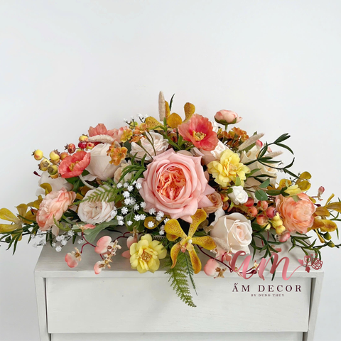  DẢI HOA BÀN HỌP BH053 