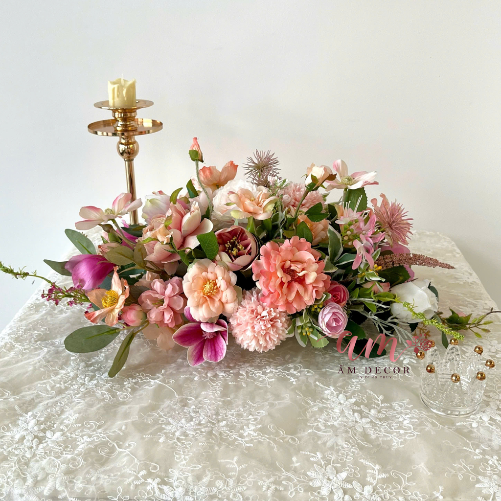 ZDẢI HOA BÀN HỌP BH001