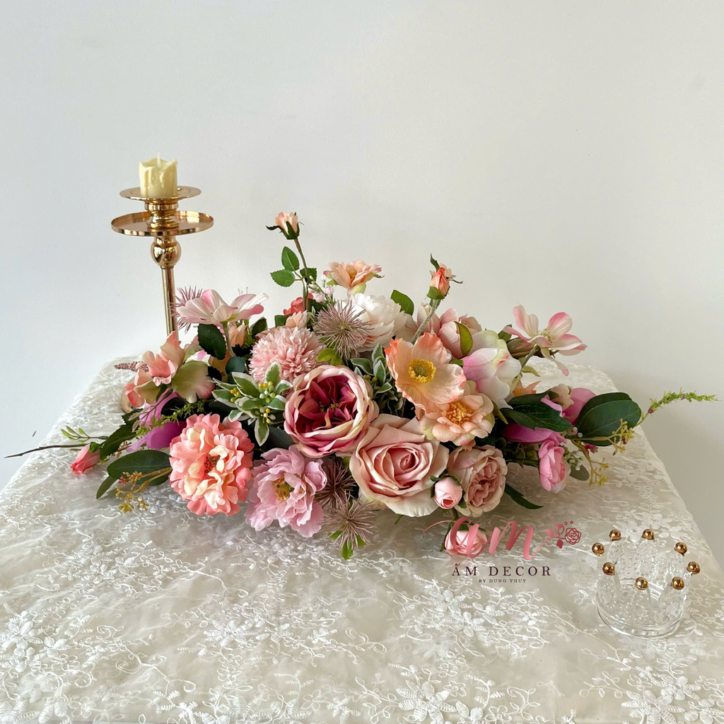 ZDẢI HOA BÀN HỌP BH001