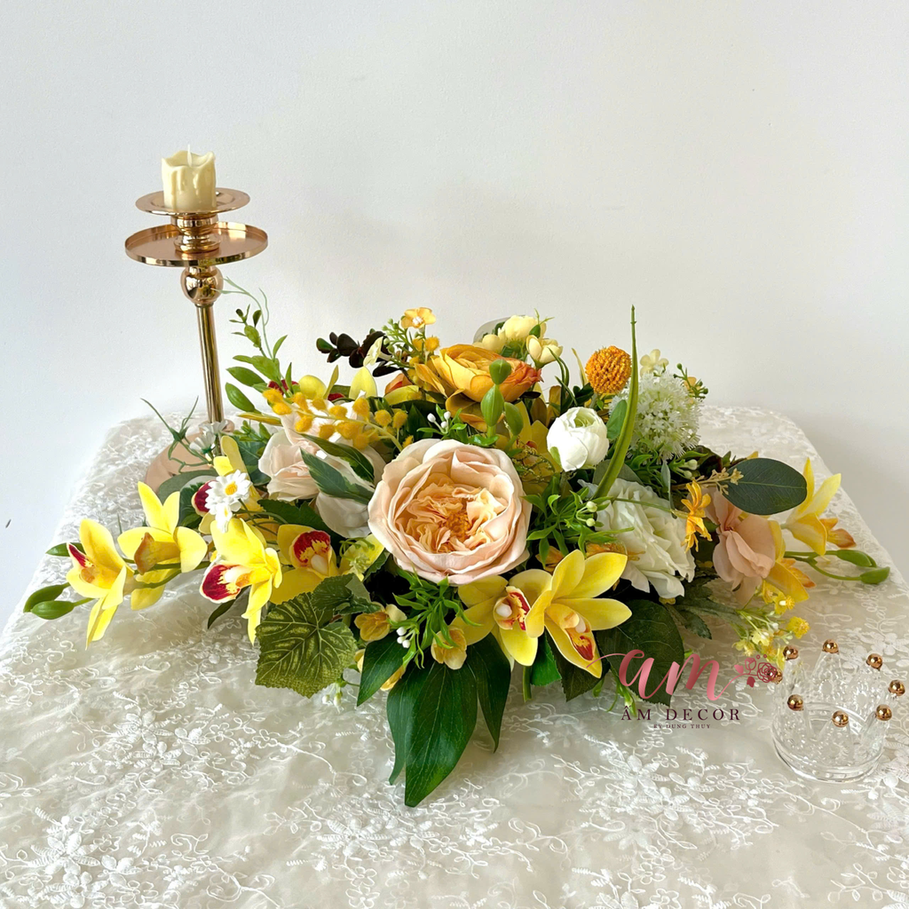 ZDẢI HOA BÀN HỌP BH002