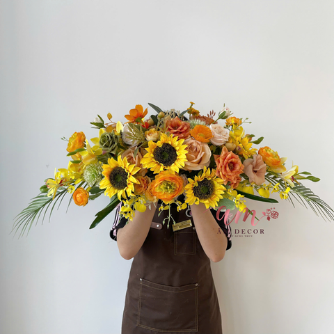  DẢI HOA BÀN HỌP BH051 