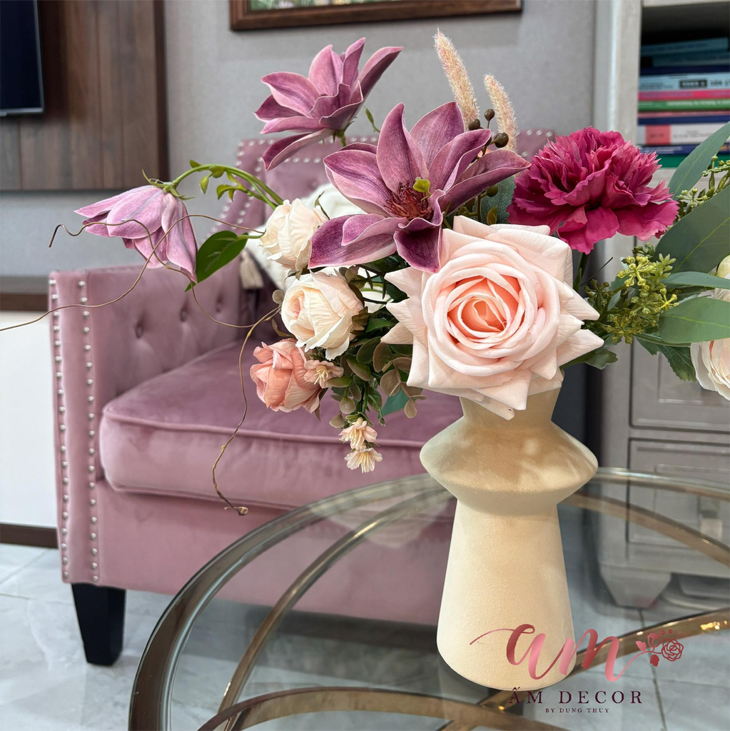 LỌ HOA MAUVE ELEGANCE