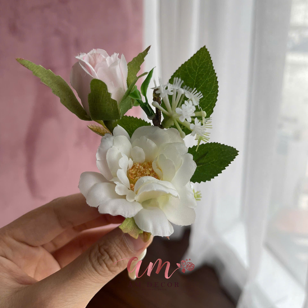 HOA CÀI CHÚ RỂ WHITE TEA