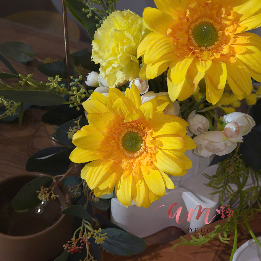 CHẬU HOA GERBERA