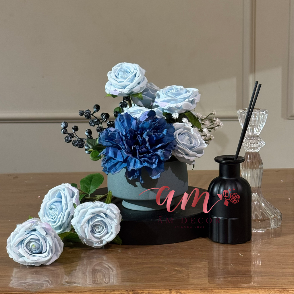 MINI VASE AZURE