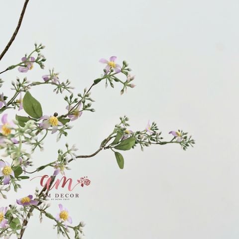  CÀNH HOA TÁO (TÍM) 