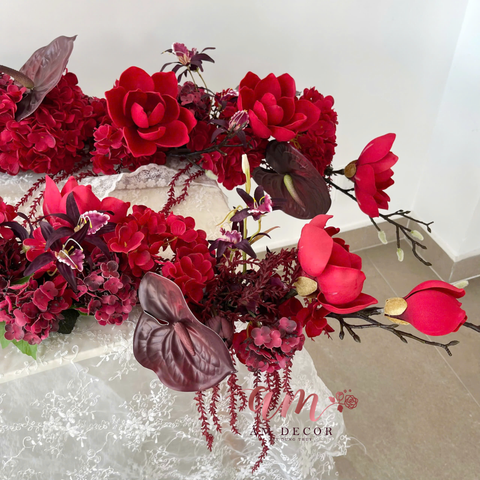  DẢI HOA ĐỂ BÀN RŨ REWINE 