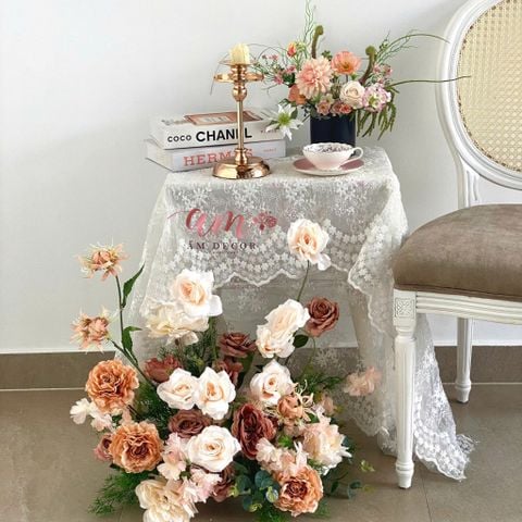  SET BÌNH HOA VÀ KHÓM HOA DECOR HARVESTÉ 