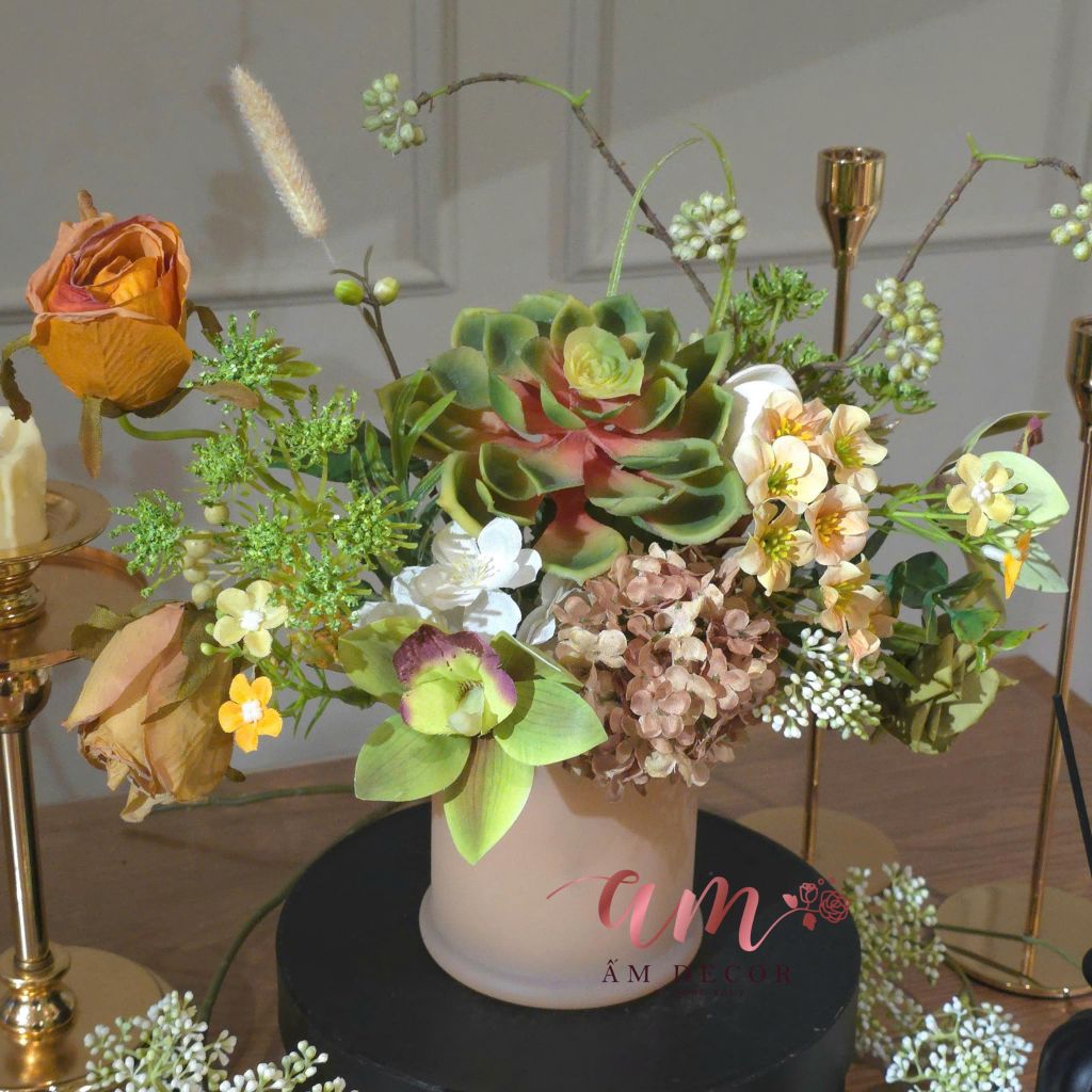 BÌNH HOA OHARA BASIL MINI GARDEN