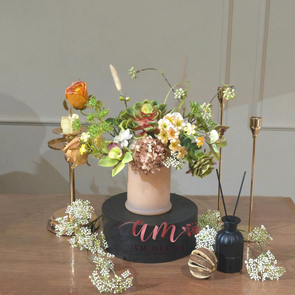 BÌNH HOA OHARA BASIL MINI GARDEN