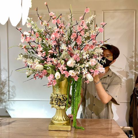  BÌNH HOA SAKURA CỔ ĐIỂN 