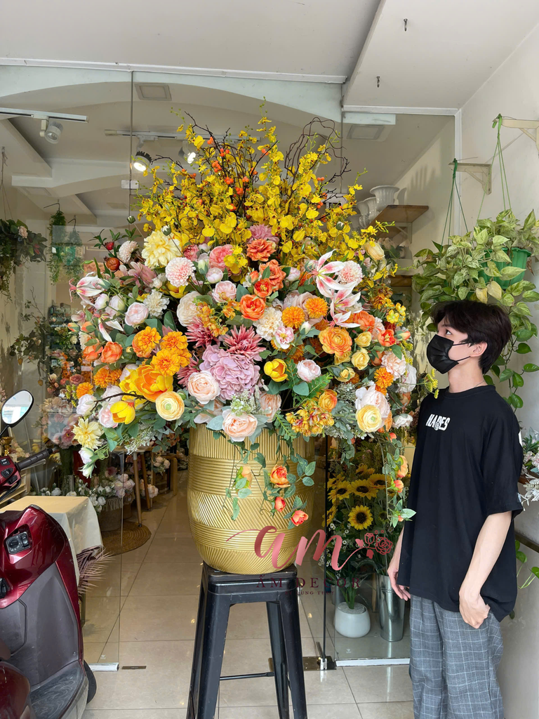 BÌNH HOA RUSTIC FLOWER VASE
