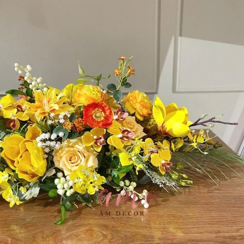  DẢI HOA BÀN HỌP BH057 