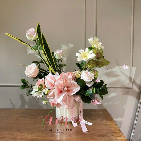  BÌNH HOA ALADIES AMARYLLIS 