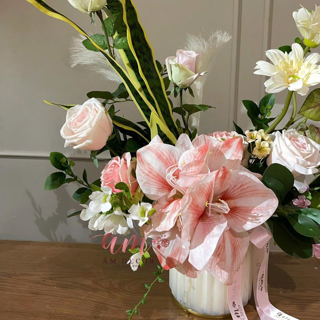 BÌNH HOA ALADIES AMARYLLIS