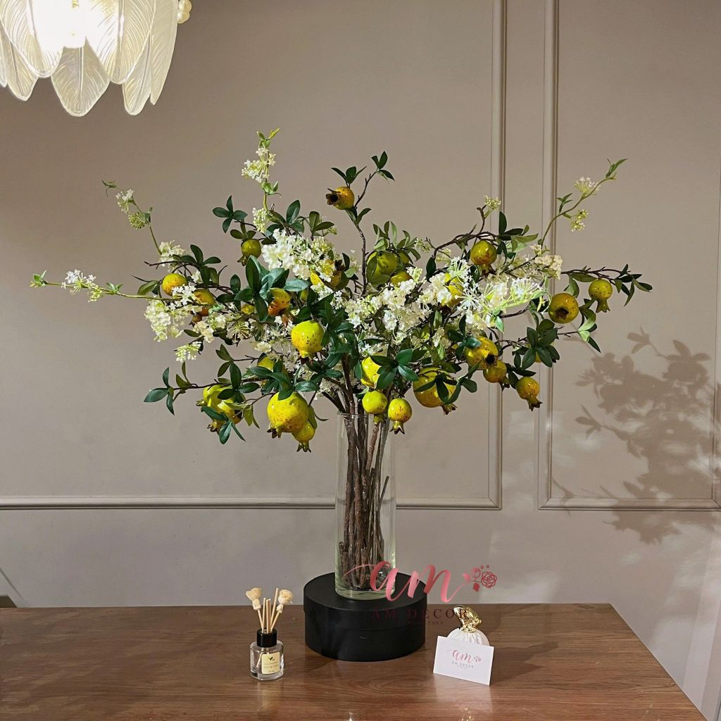 LỌ GREEN POMEGRANATE BLOSSOM
