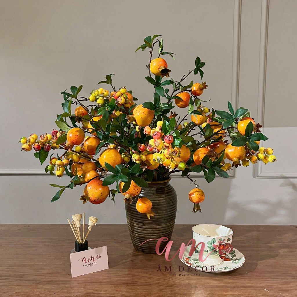 BÌNH GỐM POMEGRANATE TRADITIONAL